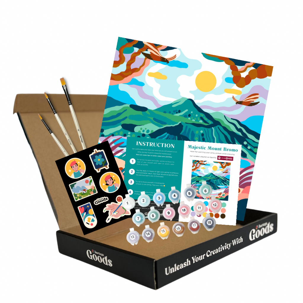 Paint By Number - Majestic Mount Bromo