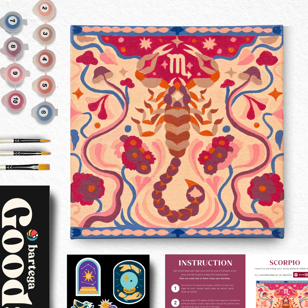 Paint By Number - Zodiac - Scorpio