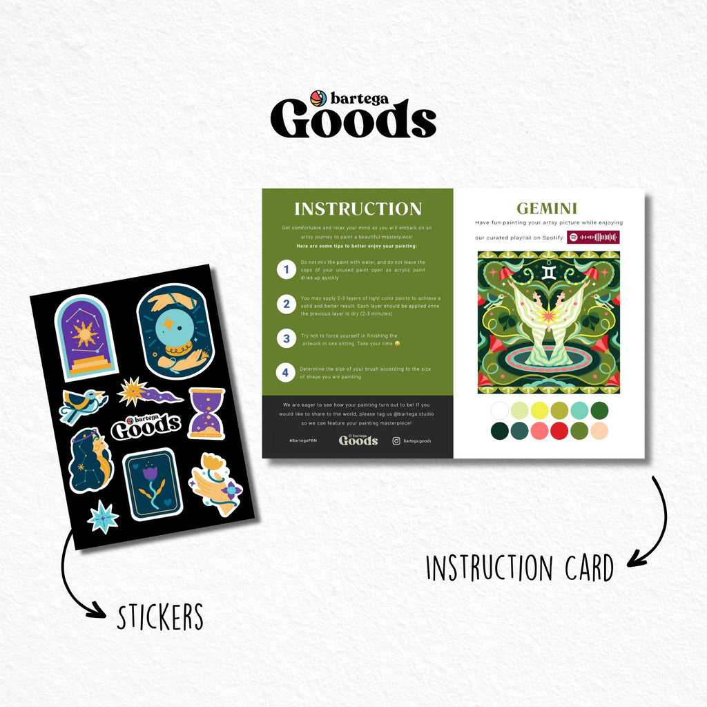 Paint By Number - Zodiac - Gemini