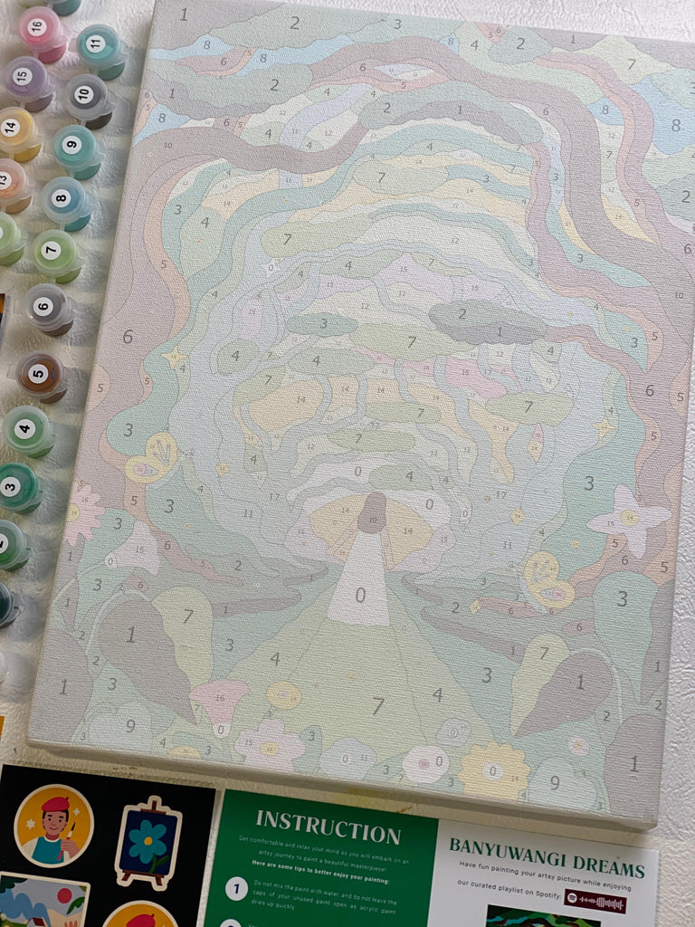 Paint By Number - Banyuwangi Dreams