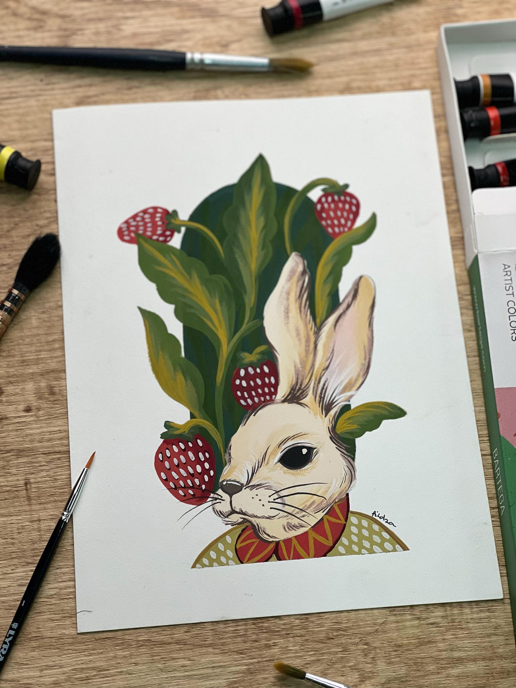 PROGRESSIVE COURSE - GOUACHE & WATERCOLOR