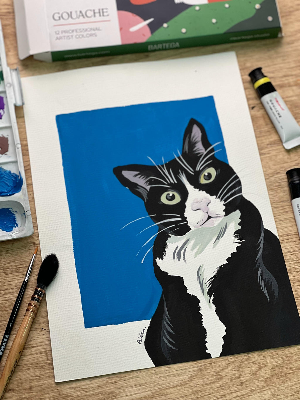 PROGRESSIVE COURSE - GOUACHE & WATERCOLOR