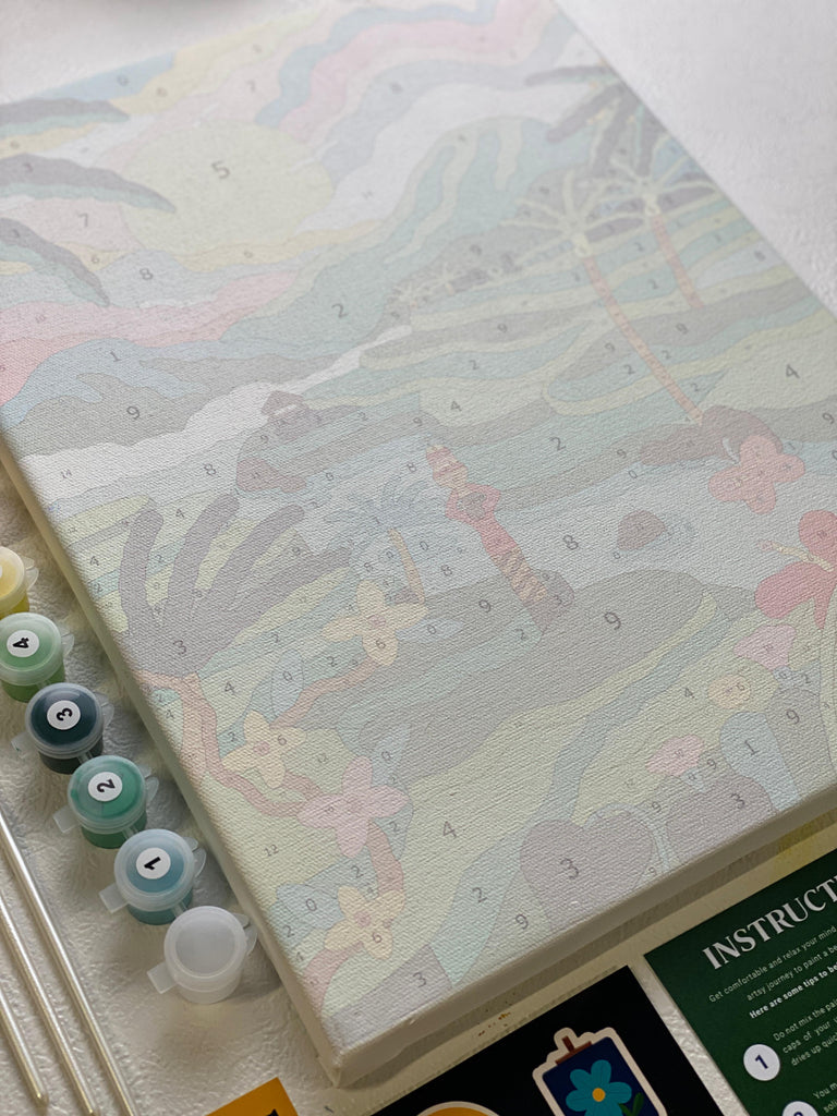 Paint By Number - Lovely day in Ubud