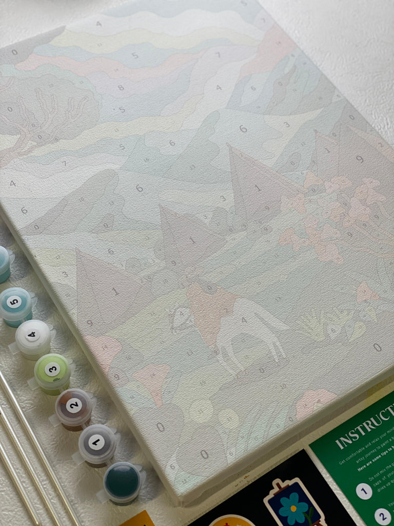 Paint By Number - Wae Rebo Adventures