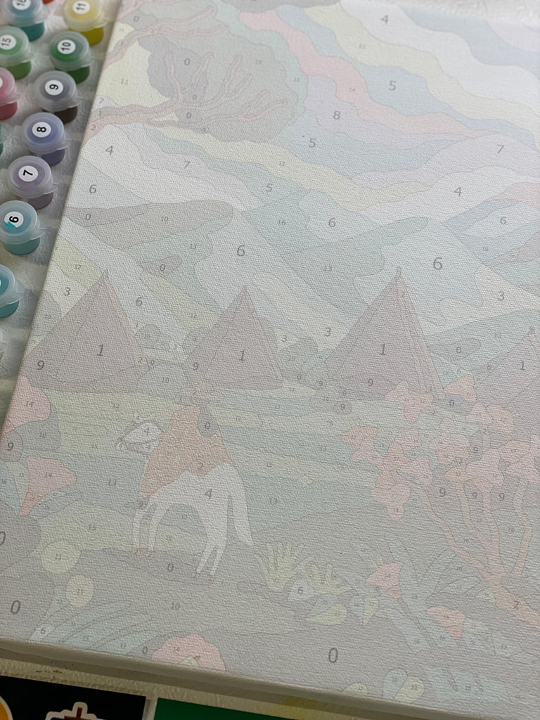 Paint By Number - Wae Rebo Adventures