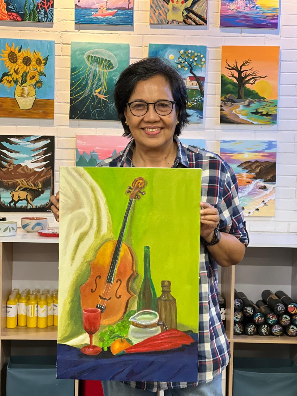 PROGRESSIVE COURSE - ACRYLIC