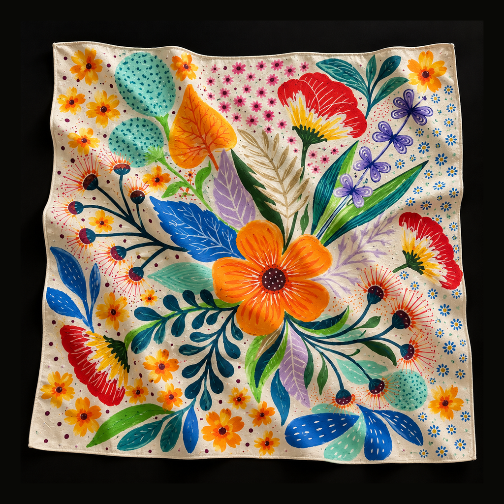 FLORAL POWER SCARF (Sunday 13 December 2026 - 2.00 PM)
