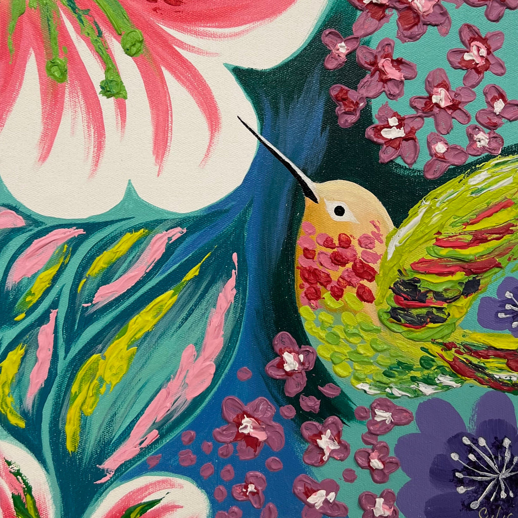 THE HUMMINGBIRD IMPASTO  (Sunday 5 April 2026 - 4.00 PM)