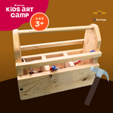 KIDS ART CAMP - WOOD WORKING WITH KREARTURE (Saturday 4 January 2024 - 10.00 AM)