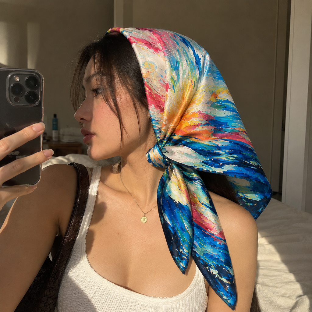 IMPASTO SUNSET SCARF (Sunday 29 November 2026 - 2.00 PM)