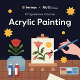 PROGRESSIVE COURSE - ACRYLIC